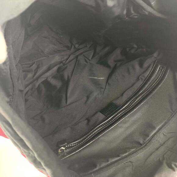 GUCCI Black Canvas Backpack